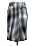 Shein Houndstooth Black Formal Skirt Size 6 - photo 1