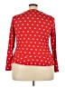 Lane Bryant Red Long Sleeve Blouse Size 22 - 24 Plus - photo 2