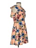 ASOS Floral Orange Cocktail Dress Size 4 - photo 4