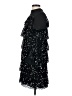 Zara 100% Polyester Stars Black Cocktail Dress Size S - photo 5