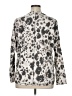 White Birch Animal Print Silver Cardigan Size XL - photo 2