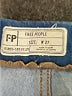 Free People Solid Blue Jeggings Size 27 waist - photo 3
