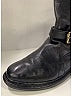 Burberry 100% Leather Black Brown Boots Size EU 39 - photo 4