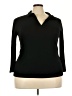 Unbranded Black 3/4 Sleeve Top Size Fits all women - photo 1