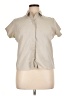 Royal Robbins 100% Polyester Solid Ivory Short Sleeve Blouse Size XL - photo 1