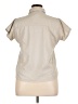Royal Robbins 100% Polyester Solid Ivory Short Sleeve Blouse Size XL - photo 2