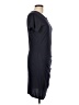Assorted Brands Solid Black Casual Dress Size L - photo 4