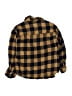 Zara 100% Baumwolle Plaid Yellow Long Sleeve Button-Down Shirt Size 4-5y - photo 2