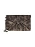 Express Metallic Silver Brown Clutch One size - photo 1