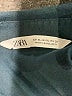 Zara Black 3/4 Sleeve Button-Down Shirt Size XL - photo 7