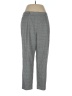 Ann Taylor LOFT Houndstooth Gray Casual Pants Size L - photo 1