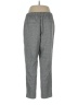 Ann Taylor LOFT Houndstooth Gray Casual Pants Size L - photo 2