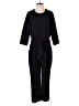 Madewell 100% Polyester Solid Black Jumpsuit Size 4 - photo 1