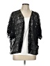 Blu Pepper 100% Polyester Black Kimono Size L - photo 1