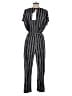 Kelly Renee Stripes Black Jumpsuit Size M - photo 2