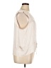 Banana Republic 100% Polyester Ivory Sleeveless Blouse Size XL - photo 4