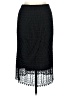 Unbranded Chevron-herringbone Black Formal Skirt Size M (estimated) - photo 1