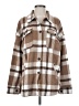 Assorted Brands 100% Polyester Plaid Brown Tan Coat Size M - photo 1