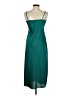 J.Crew 100% Polyester Solid Teal Casual Dress Size 00 - photo 2