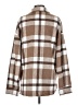 Assorted Brands 100% Polyester Plaid Brown Tan Coat Size M - photo 2