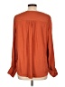 Maison d' Amelie 100% Polyester Orange Long Sleeve Blouse Size L - photo 2