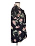 Orange Creek Floral Black Short Sleeve Blouse Size M - photo 4