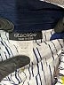 Assorted Brands 100% Polyester Blue White 3/4 Sleeve Blouse Size S - photo 7