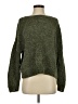Express 100% Polyester Tweed Green Pullover Sweater Size S - photo 1