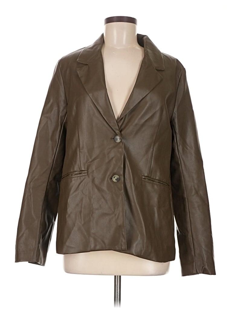 Pre-owned Vernacular Blazer Jacket In Brown