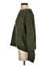 Express 100% Polyester Tweed Green Pullover Sweater Size S - photo 5