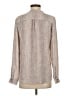 Violet & Claire 100% Polyester Silver Long Sleeve Blouse Size S - photo 2