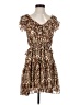 Moon River 100% Polyester Paisley Brown Casual Dress Size S - photo 1