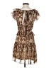 Moon River 100% Polyester Paisley Brown Casual Dress Size S - photo 2