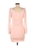 Unbranded 100% Polyester Pink Cocktail Dress Size 6 - photo 2
