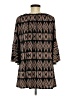 L&B Brown 3/4 Sleeve Blouse Size M - photo 2
