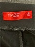 Maze Solid Black Active Pants Size M - photo 7