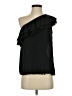 Aqua Black Sleeveless Blouse Size S - photo 1
