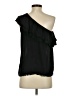 Aqua Black Sleeveless Blouse Size S - photo 2