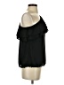 Aqua Black Sleeveless Blouse Size S - photo 4