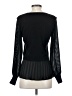 Sioni Black Long Sleeve Blouse Size S - photo 2