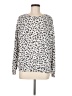 Millibon Animal Print White Ivory Pullover Sweater Size M - photo 1