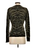 Whisper by Brodie Animal Print Green Pullover Sweater Size S - photo 2