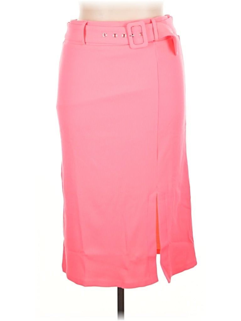 Pre-owned Venus Formal Skirt In Pink