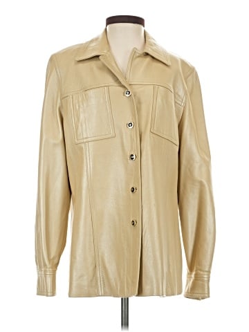 St. John Sport Leather Jacket (view 1)