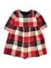 Assorted Brands 100% Cotton Plaid Red Dress Size 8 - photo 1