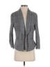 Bar III Houndstooth Gray Blazer Size S - photo 1