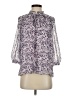Vince Camuto 100% Polyester Purple 3/4 Sleeve Blouse Size S - photo 1