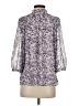 Vince Camuto 100% Polyester Purple 3/4 Sleeve Blouse Size S - photo 2