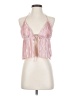 Shein 100% Polyester Pink Tank Top Size 4 - photo 1