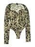 Windsor 100% Polyester Gold Bodysuit Size XS - photo 1
